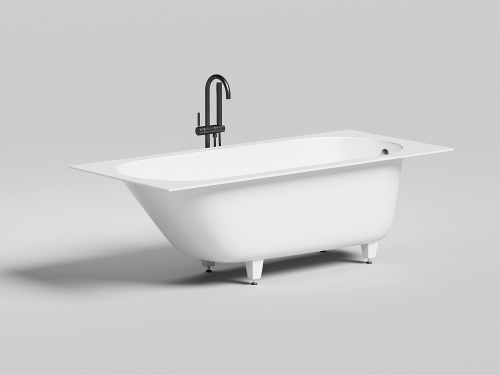 Ванна из искусственного камня Salini ORNELLA 102322M 180х80 встраиваемая прямоугольная